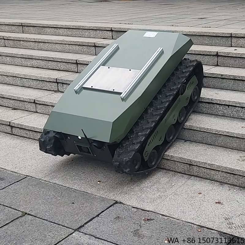 Robot Chassis - Châssis de camion-benne à chenilles avec