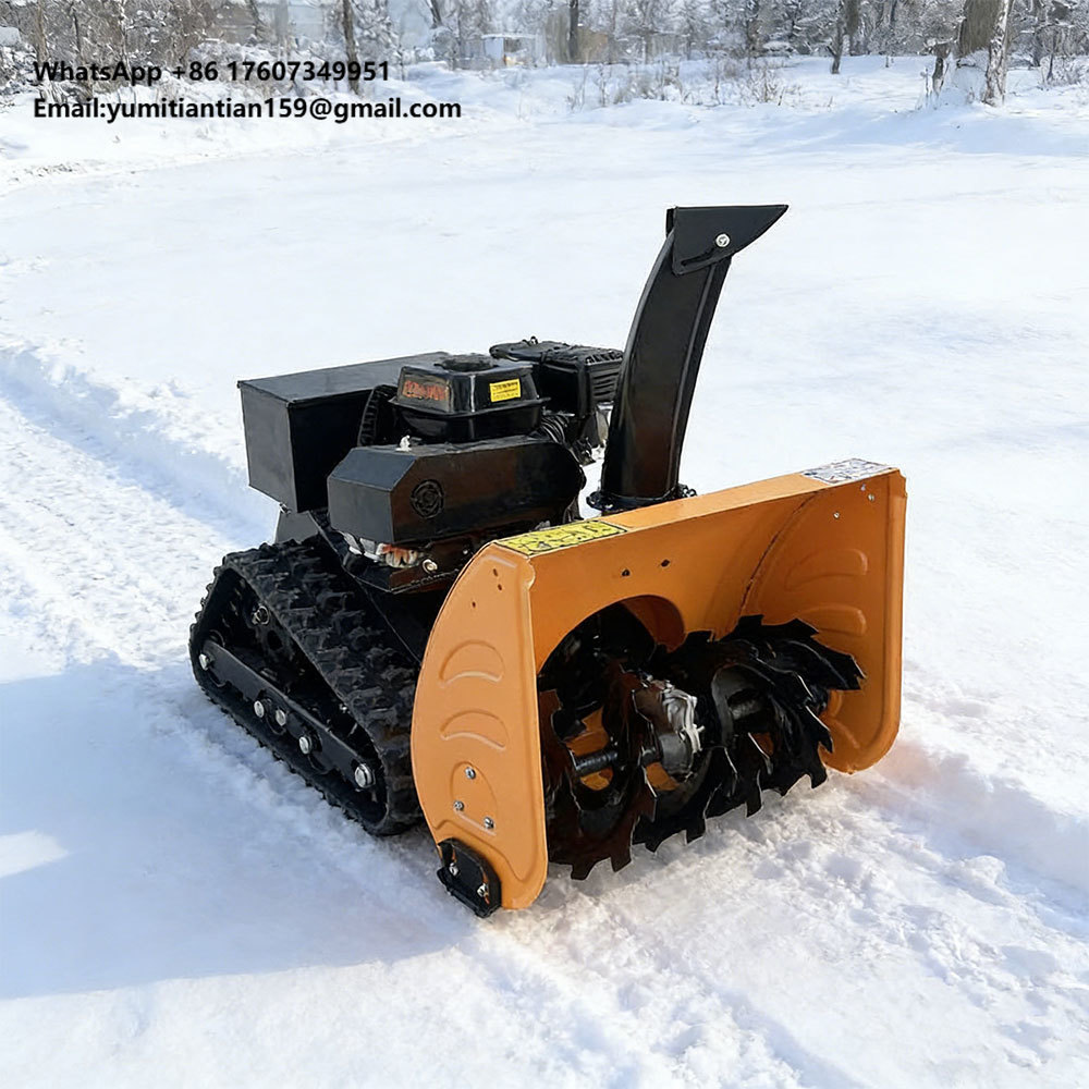Robot Track - Woer souffleuse à neige télécommandée automotrice