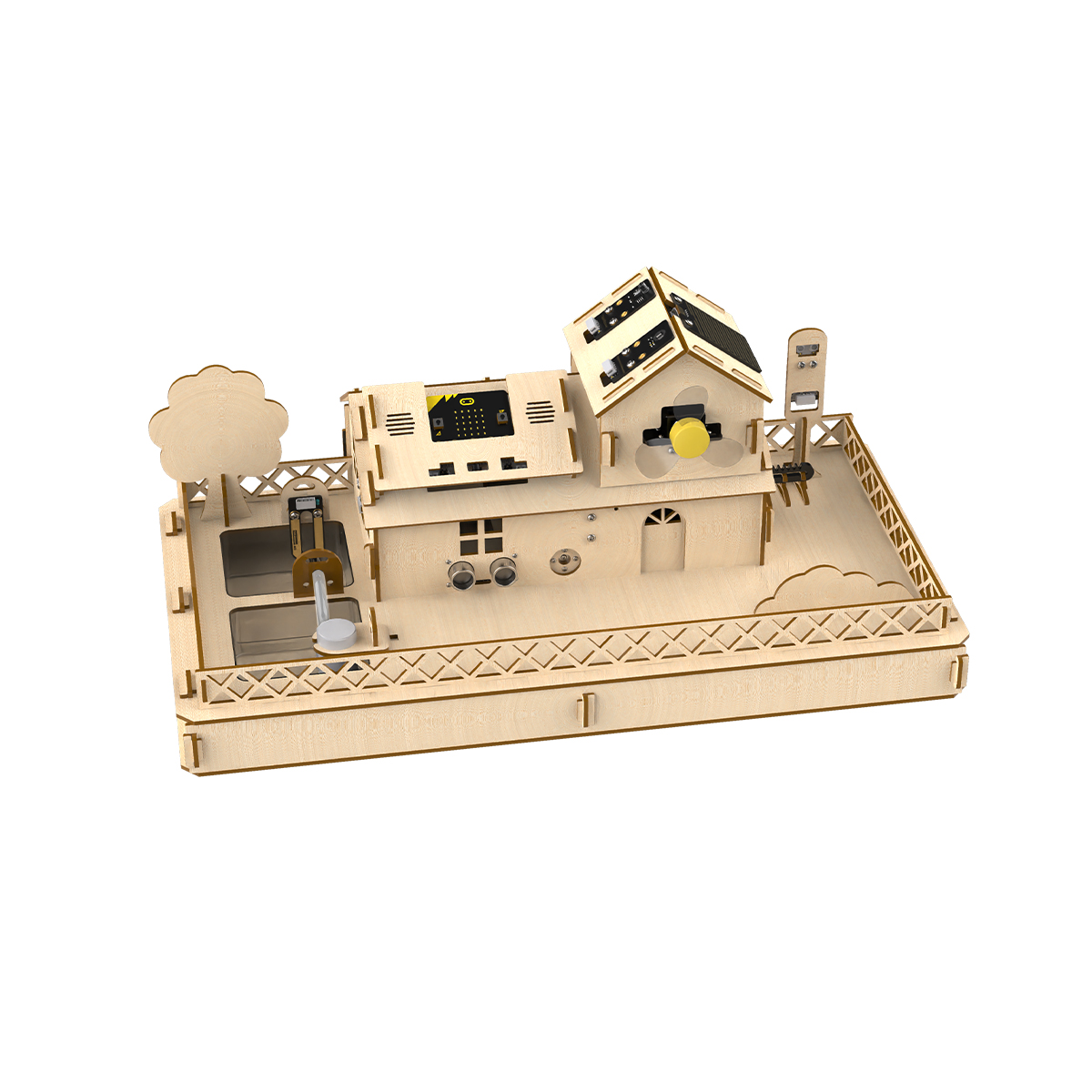 Microbit Robot - Kit de maison intelligente IoT Hiwonder