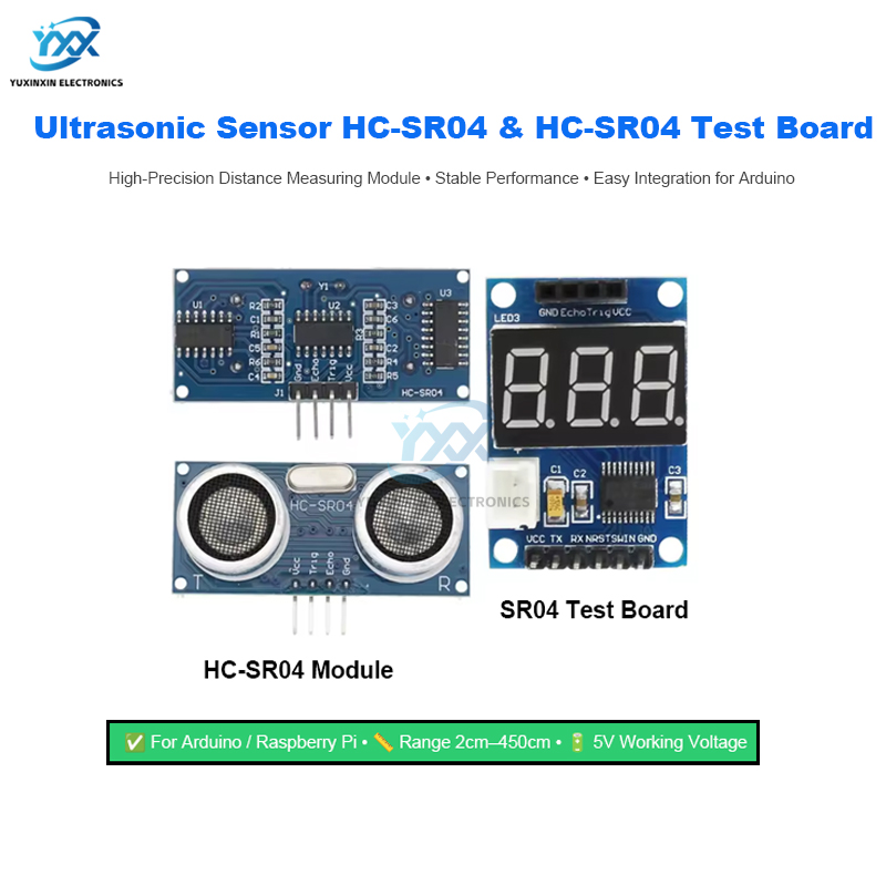 Ultrasonic Distance Sensor - Capteur à ultrasons HC-SR04 HCSR04, Module