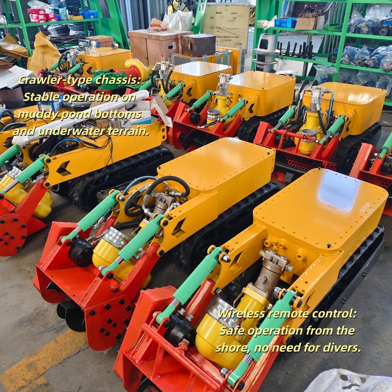 Robot de dragage sur chenilles - Robot Track avis et prix