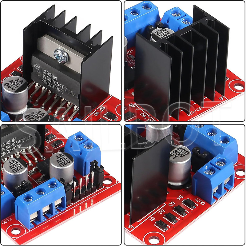 1/5/10 pièces L298N pilote de  - Motor Driver L298N avis et prix
