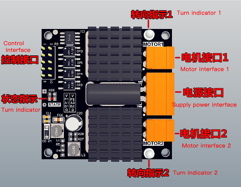 Ardu37- Carte de Pilote de Mot - Motor Driver L298N avis et prix