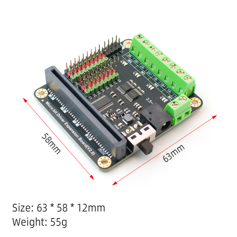 Carte d'extension de pilote de - Microbit Robot avis et prix