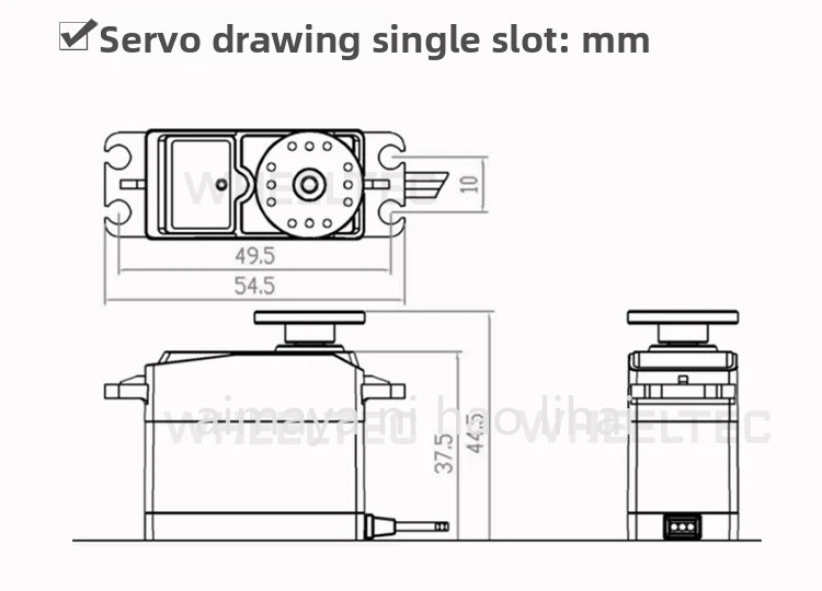 Kit DIY de rotation électrique - Servo Pan Tilt avis et prix